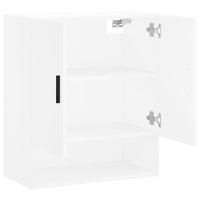 Wandkast 60x31x70 cm bewerkt hout wit - thumbnail