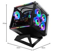 Azza Cube 802 computerbehuizing Full-Tower Black - thumbnail