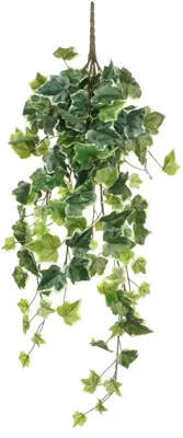 Mica Decorations kunst hangplant hedera 71cm groen