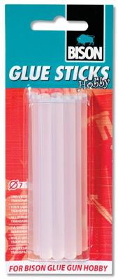 Bison lijmsticks 7mm hobby 12 stuks