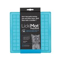 LickiMat likmat voor hond en kat - 20x20 cm - Turquoise - thumbnail