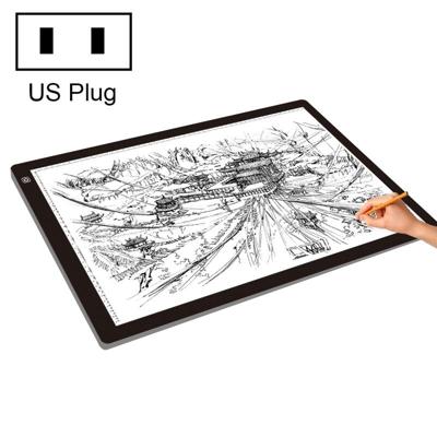 23W 12V LED drie niveau van helderheid dimbaar A2 acryl-kopie planken Anime schets tekening schetsblok Amerikaanse Plug