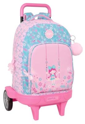 Schoolrugzak met Wielen Safta Swing Multicolour 33 x 45 x 22 cm