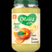 Olvarit Appel Banaan Sinaasappel 6+ Maanden 200 g bij Jumbo - thumbnail