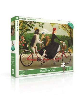 New York Puzzle Company Miss Moon's Bike - 1000 stukjes
