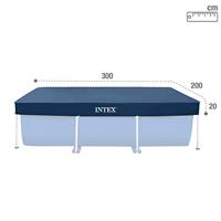 Frame afdekzeil zwembad 300x200 cm Intex - Intex - thumbnail