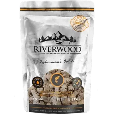 Riverwood Snack salm&white fish 200g