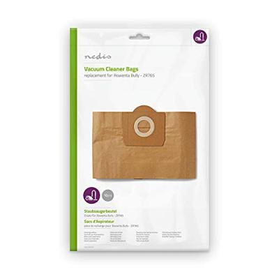 Nedis Stofzuigerzak | 10 Stuks | Papier | voor Rowenta Bully | 1 stuks - DUBG110ROW10 DUBG110ROW10