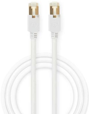 Netwerkkabel CAT6 S/FTP | RJ45 (8P8C) male - RJ45 (8P8C) male | 0,25 m | Wit