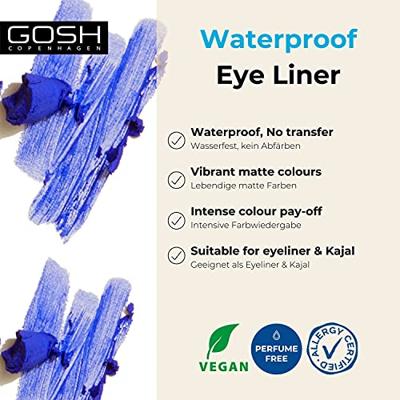 Gosh Matte Eyeliner 1.20 g 008 Crazy Blue 1.2 g Dames