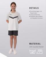 JAKO 6124K T-Shirt Iconic Kids - Wit/Zachtgrijs/Antra Light - 164 - thumbnail