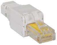Intellinet Kabel Intellinet gereedschapsloze RJ45-stekker modulaire RJ45-stekker geen krimpgereedschap nodig 790482 Kleurcodering, Knikbeschermingsmof, - thumbnail