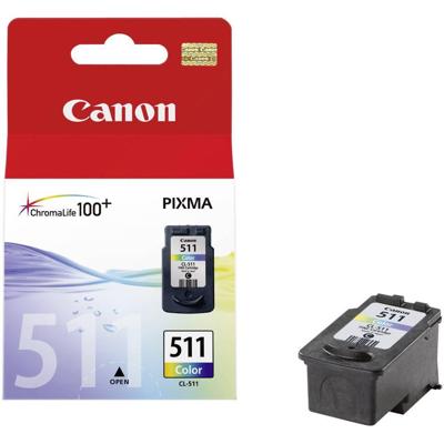 Canon inktcartridge CL-511, 245 pagina's, OEM 2972B001, 3 kleuren Canon inktcartridge CL-511, 245 pagina's, OEM 2972B001, 3 kleuren