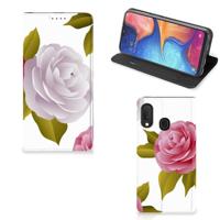 Samsung Galaxy A20e Smart Cover Roses - thumbnail