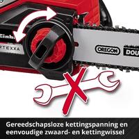 Einhell FORTEXXA 18/30 Kettingzaag Accu Lengte mes 300 mm - thumbnail