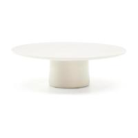 Kave Home Ronde Salontafel 'Albanella' Cement, 110cm, kleur Wit - thumbnail