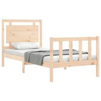 Bedframe zonder matras massief grenenhout 100x200 cm - thumbnail