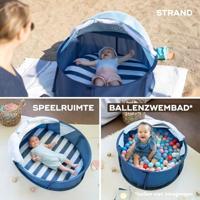 Speelterrein Babyni BABYMOOV blauw wit - thumbnail