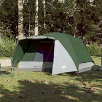 VidaXL Gezinstent met luifel 6-persoons waterdicht groen - thumbnail