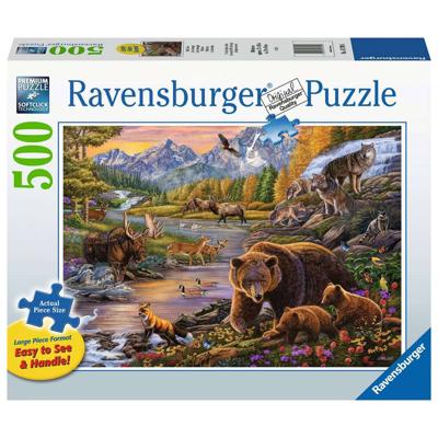 Ravensburger puzzel wildernis 500st