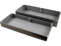 Hammond Electronics 1590ZGRP264 Universele behuizing 600 x 250 x 160 Polyester Grijs 1 stuk(s) - thumbnail