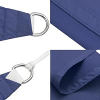 VidaXL Zonnescherm vierkant 3,6x3,6 m oxford stof blauw - thumbnail
