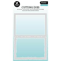 Studio Light • essentials cutting die torn edge cardshape rectangle - thumbnail