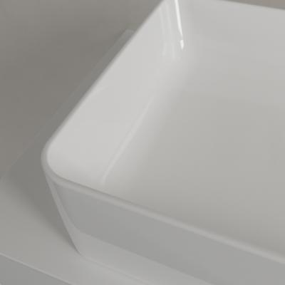 Villeroy & Boch Collaro opzetwastafel - rechthoekig 56x36cm - zonder overloop zonder kraangat wit 4a205601