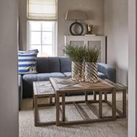 Rivièra Maison Salontafel 'Romora Bay' Eikenhout, Set van 3 stuks - thumbnail