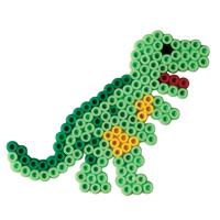 Hama strijkkralenset - dino en auto, 2000st. - thumbnail