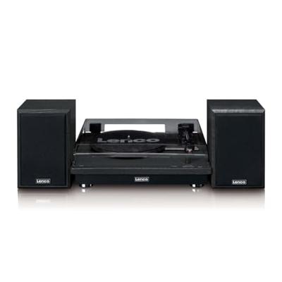 Platenspeler met Bluetooth® ontvangst en twee externe speakers