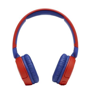 JBL Jr 310BT - Overear hoofdtelefoon voor kinderen met Bluetooth en ingebouwde microfoon, in rood