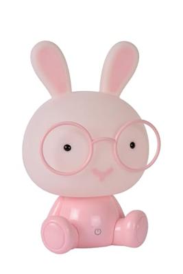 Lucide DODO RABBIT - Nachtlamp Kinderkamer - LED 3 StepDim - 1x3W 4000K - Roze