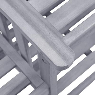 Tuinstoelen met tafeltje en kussens massief acaciahout - thumbnail