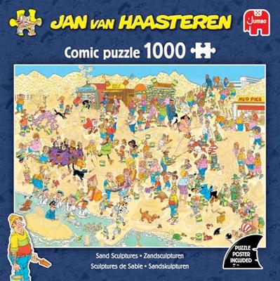 Jan van Haasteren Legpuzzel - Zandsculpturen, 1000st. Jan van Haasteren Legpuzzel - Zandsculpturen, 1000st.