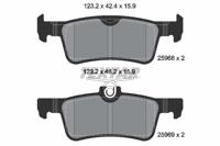 Remblokkenset, schijfrem 2596801 - thumbnail