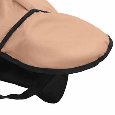 VidaXL Paardendeken cappuccino 115 cm polyester