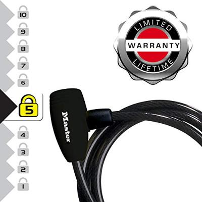 Masterlock Kabel 1,80m x 10mm - 8154EURD 8154EURD