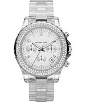 Horlogeband Michael Kors MK5337 Kunststof/Plastic Transparant 9mm