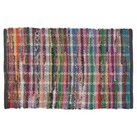 Badmat Sealskin Madras 100% katoen 90x60 cm Multi - thumbnail