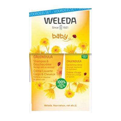 Calendula voordeelset baby gezichtscreme 1 Set