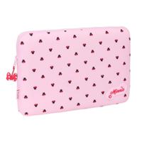 Laptophoes Minnie Mouse Naive Roze 15,6'' 39,5 x 27,5 x 3,5 cm - thumbnail
