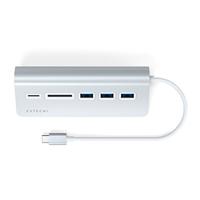 Satechi ST-TCHCRS USB-combi-hub Zilver - thumbnail