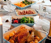 Tala - Ovenschaal, 34 x 24.5 x 5 cm, Geëmailleerd Staal, Licht Blauw - - thumbnail