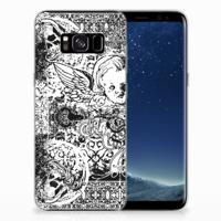 Silicone Back Case Samsung Galaxy S8 Skulls Angel - thumbnail