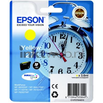 Epson C13T27044022 3.6ml 300pagina's Geel inktcartridge