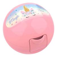 Lunch Buddies fruitbox Unicorn junior 10 cm polypropyleen roze - thumbnail