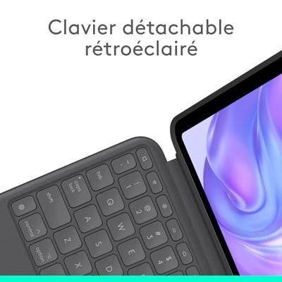 iPad Pro 11 hoesje - Logitech - Combo Touch - Grafiet - thumbnail