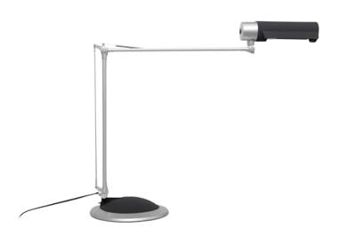Maul MAULoffice 8215095 Bureaulamp Spaarlamp E27 20 W Zilver, Zwart