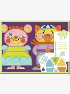 DJECO palet schilderij paars